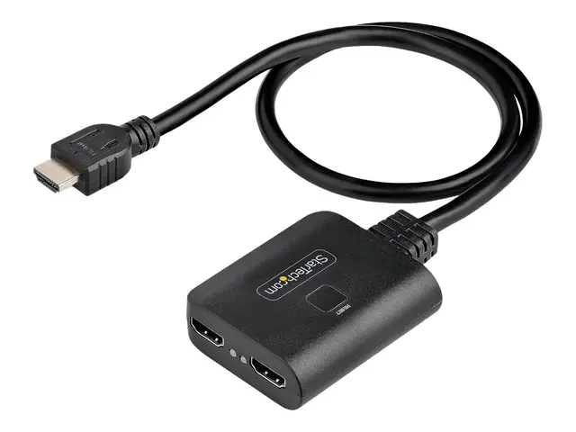StarTech.com 2-Port HDMI Splitter, 4K 60Hz 2.0 Video, Splitter 1 I...