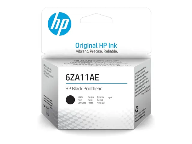 HP - Svart - skriverhode - for Ink Tank 11X, 31X; Ink Tank Wireles...