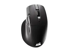 CORSAIR NIGHTSWORD v2 - Mus - høyrehendt optisk - 8 knapper - trådløs, kablet - 2.4 GHz, Bluetooth, USB - USB Slipstream trådløs mottaker