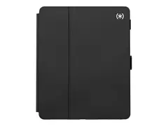 Speck Balance Folio - Lommebok for nettbrett svart-hvit - for Apple 12.9-inch iPad Pro (3. generasjon, 4. generasjon, 5. generasjon, 6. generasjon)