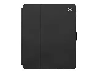 Speck Balance Folio - Lommebok for nettbrett svart-hvit - for Apple 12.9-inch iPad Pro (3. generasjon, 4. generasjon, 5. generasjon, 6. generasjon)