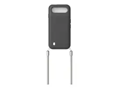Doro - Baksidedeksel for mobiltelefon termoplast-polyuretan (TPU) - grafitt - for Aurora A10, A11