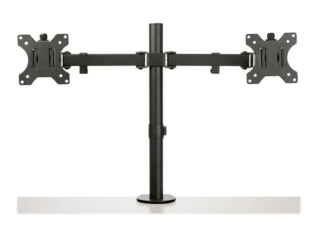Startech Desk Mount Dual Monitor Arm, Clamp / Grommet VESA for up ...