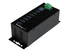 STARTECH.COM 7-Port Industrial USB 3.0 Hub with External Power Adapter - ESD &amp;