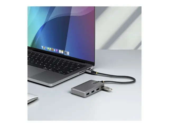StarTech.com 4-Port USB-C Hub, USB 3.0 5Gbps, Bus Powered, Type-C ...