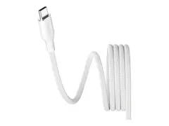 empower by PanzerGlass - USB-kabel - USB-C (hann) til USB-C (hann) USB 2.0 - 48 V - 5 A - 1.5 m - Fast Power Charging (240W) - sølvhvit