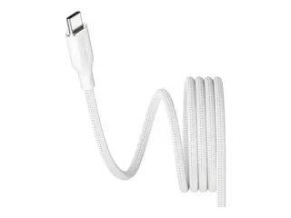 empower by PanzerGlass - USB-kabel - USB-C (hann) til USB-C (hann) USB 2.0 - 48 V - 5 A - 1.5 m - Fast Power Charging (240W) - sølvhvit