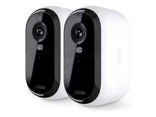 Arlo Essential - Nettverksoverv&#229;kingskamera innend&#248;rs, utend&#248;rs - v&#230;rbestandig - farge (Dag og natt) - 4 MP - 2560 x 1440 - lyd - tr&#229;dl&#248;s - Wi-Fi (en pakke 2)