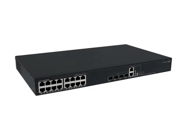 HPE Networking Comware 2150 16p 10M/100M/1G PoE+ 4p SFP+ 1G/10G 24...