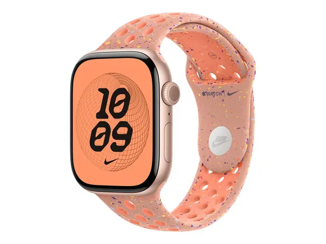 Apple Nike - Bånd for smart armbåndsur 46mm S/M-størrelse alpenglo...