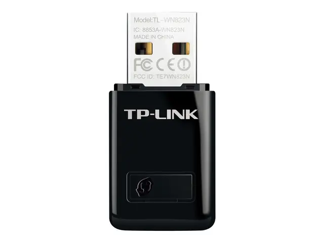 TP-Link TL-WN823N - Nettverksadapter - USB 2.0 - 802.11b/g/n