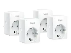 Tapo P100 V2 - Smartplugg - mini - tr&#229;dl&#248;s 802.11b/g/n - 2.4 Ghz (en pakke 4)