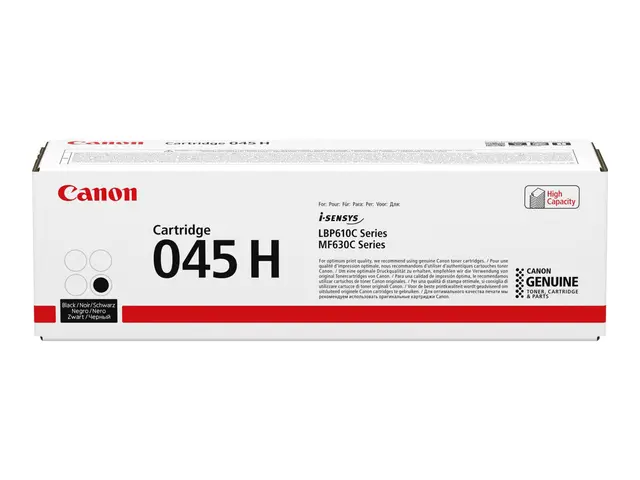 Canon 045 H - Høykapasitets - svart - original - tonerpatron - for...
