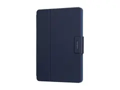 Targus Safe Fit Rotating Universal - Lommebok for nettbrett PC + PU - blå - 9" - 11.5"