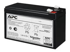 APC Replacement Battery Cartridge #176 UPS-batteri - 6 x batteri - blysyre - 7 Ah - svart