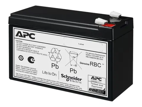 APC Replacement Battery Cartridge #176 - UPS-batteri 6 x batteri - blysyre - 7 Ah - svart