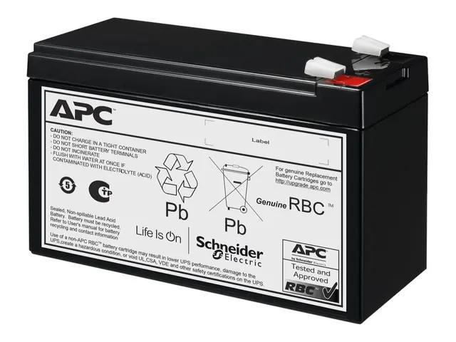 APC Replacement Battery Cartridge #176 - UPS-batteri 6 x batteri b...
