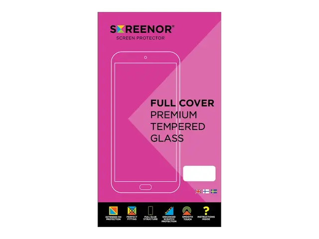 Screenor Privacy 360 - Skjermbeskyttelse for mobiltelefon - glass ...