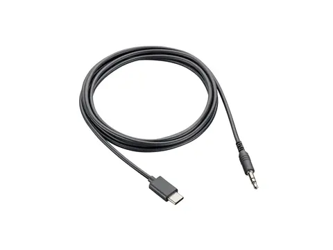 HP Poly - USB-C til hodetelefons-jakkadapter 24 pin USB-C hann til mini-phone stereo 3.5 mm hann