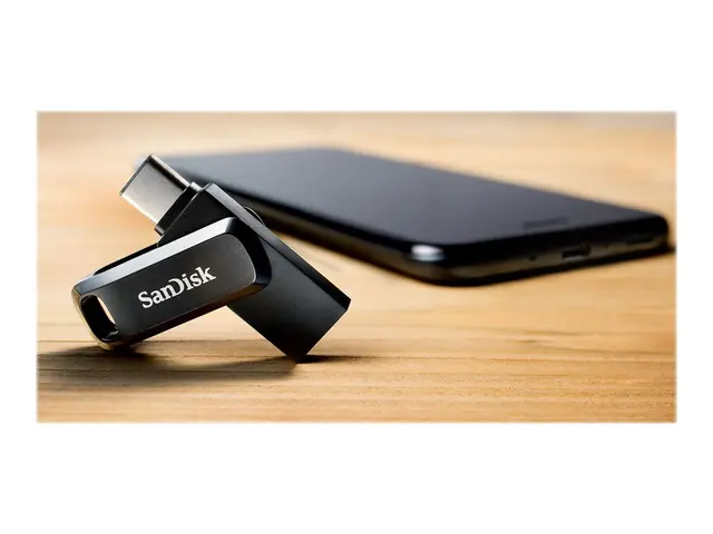 SanDisk Ultra Dual Drive Go - USB-flashstasjon - 32 GB - USB 3.1 G...