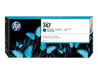 HP 747 - 300 ml - kromatisk blå - original DesignJet - blekkpatron - for DesignJet Z9+ PostScript, Z9+dr, Z9+dr PostScript