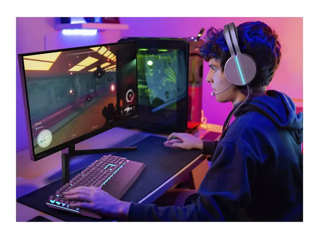 Philips Evnia 3000 27M2N3200A - LED-skjerm gaming - 27" - 1920 x 1080 Full HD (1080p) @ 180 Hz - IPS - 300 cd/m² - 1000:1 - HDR10 - 0.5 ms - 2xHDMI, DisplayPort - høyttalere - koksgrå 