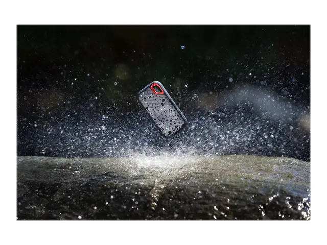 SanDisk Extreme Portable - SSD kryptert 2 TB ekstern (bærbar) USB ...