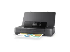 HP Officejet 200 Mobile Printer Skriver - farge - ink-jet - A4/Legal - 1200 x 1200 dpi - inntil 20 spm (mono) / inntil 19 spm (farge) - kapasitet: 50 ark - USB 2.0, USB-vert, Wi-Fi