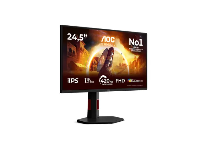 AOC Gaming 25G4KUR - G4 Series LED-skjerm gaming 25" (24.5" synlig...