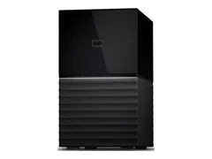 WD My Book Duo WDBFBE0440JBK - Harddisk kryptert - 44 TB - ekstern (stasjonær) - USB 3.2 Gen 1 - 256-bit AES