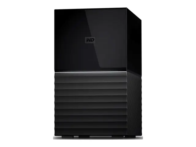 WD My Book Duo WDBFBE0440JBK - Harddisk kryptert 44 TB ekstern (st...