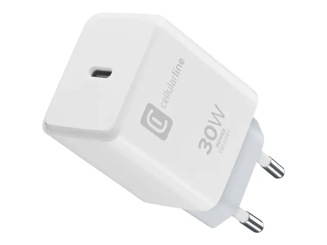 Cellularline The One - Strømadapter 30 watt PD, Fast Charge (24 pi...