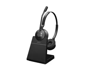 Jabra Engage 55 SE Stereo - Hodesett on-ear - DECT - tr&#229;dl&#248;s - USB-C via DECT-adapter - UC-sertifisert
