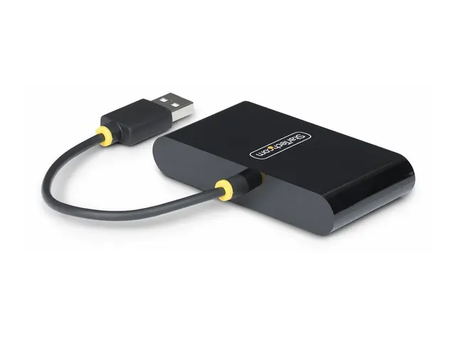 StarTech.com 4-Port USB 2.0 Hub, Bus Powered, Small Travel Mini Sp...