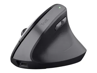 Trust TM-270 - Mus - ergonomisk - h&#248;yrehendt optisk - 6 knapper - tr&#229;dl&#248;s - 2.4 GHz - USB tr&#229;dl&#248;s mottaker - svart