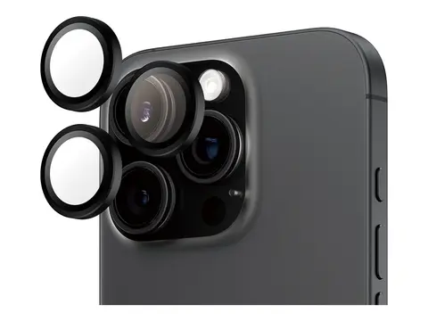 PanzerGlass Hoops - Linsebeskytter for mobiltelefon for Apple iPhone 16 Pro, 16 Pro Max