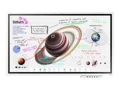 Samsung Flip Pro WM55B - 55&quot; Diagonalklasse WMB Series LED-bakgrunnsbelyst LCD-skjerm utdanning / n&#230;ringsliv - med pekeskjerm (multiber&#248;rings) - Tizen OS - 4K UHD (2160p) 3840 x 2160 - Edge LED - hvitgr&#229;