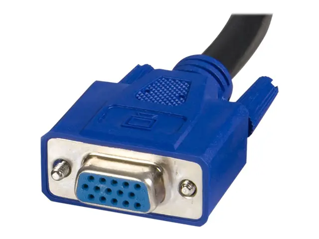StarTech.com 2-in-1 USB KVM Cable - Keyboard / video / mouse / USB...