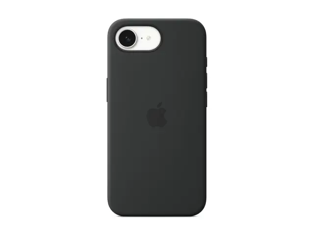 Apple - Baksidedeksel for mobiltelefon silikon svart iPhone 16e