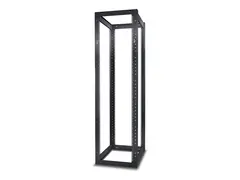APC NetShelter 4 Post Open Frame Rack - Rack svart - 44U - for P/N: SUA5000RMI5U