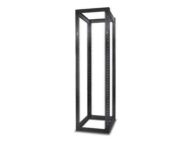 APC NetShelter 4 Post Open Frame Rack - Rack - svart - 44U - for P...
