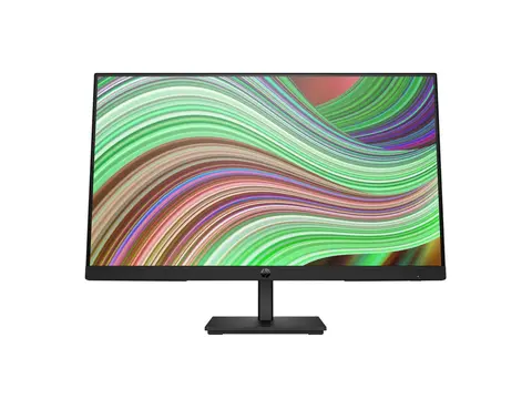 HP P24v G5 - P-Series - LED-skjerm 23.8&quot; - 1920 x 1080 Full HD (1080p) @ 75 Hz - VA - 250 cd/m&#178; - 3000:1 - 5 ms - HDMI, VGA - svart stativ, svart hode