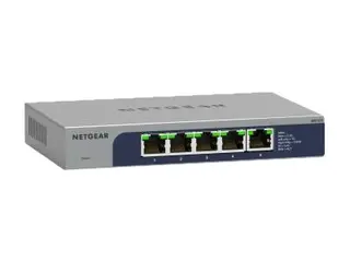 NETGEAR MS105 - Switch - ikke-styrt 5 x 100/1000/2.5G - stasjonær, veggmonterbar
