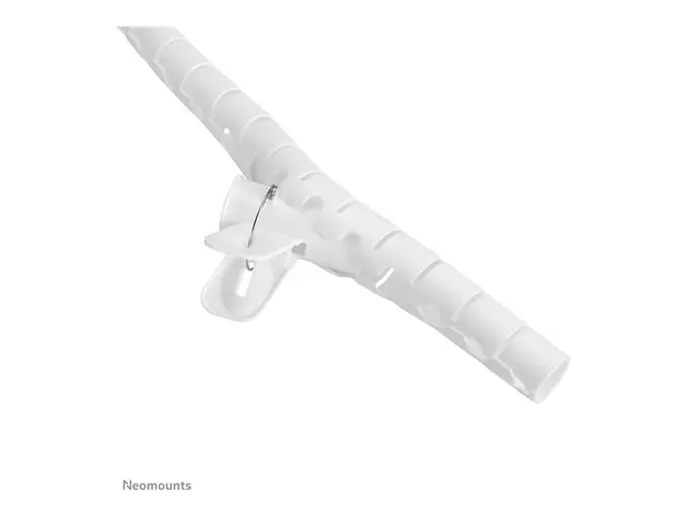Neomounts - Kabelstyringsmuffe for 1-3 kabler, universell hvit 2 m