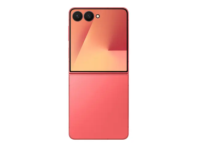 Samsung Galaxy Z Flip7 - Korallrød - 256 GB 