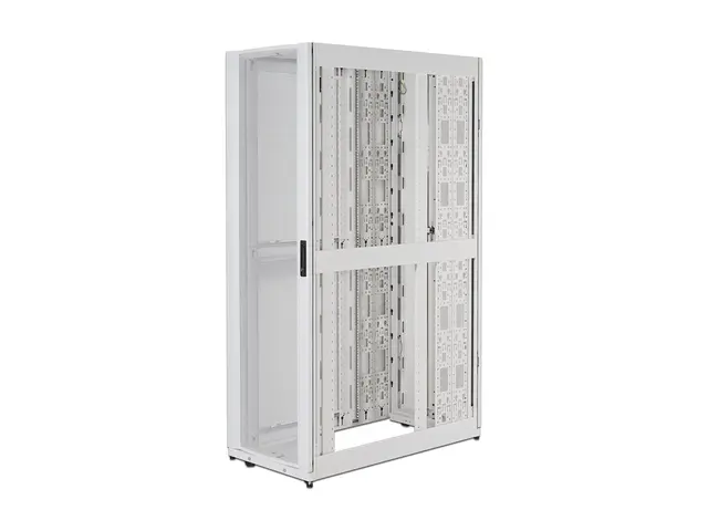 APC NetShelter SX Cabinet with Sides - Rack skap hvit 45U TAA-samsvar