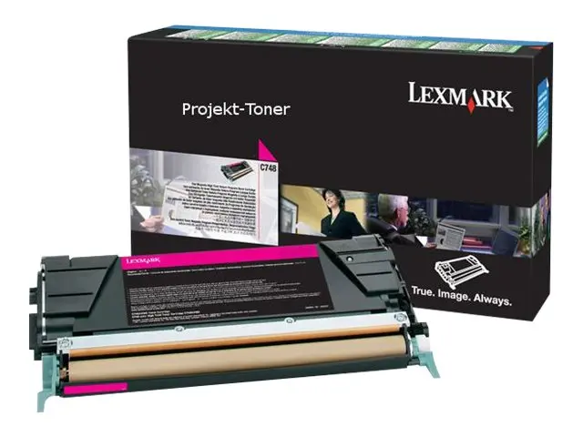 Lexmark - Magenta - original - tonerpatron Lexmark Corporate - for...