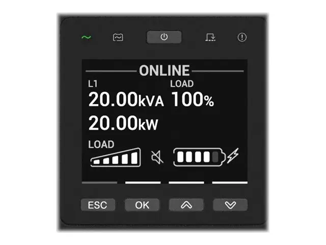 APC Smart-UPS RT - UPS (rackmonterbar/ekstern) - AC 380/400/415 V ...