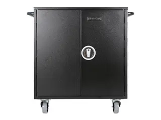 LEBA NoteCart Flex Extended 32 - Vogn (kun lading) for 32 nettbrett / notebook-er - USB-C-lader inkludert 32x USB-C til Lightning 8-stifts-kabler - l&#229;sbar - skjermst&#248;rrelse: inntil 15,6&quot;