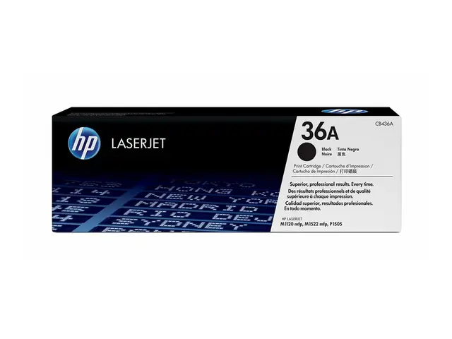HP 36A - Svart original LaserJet tonerpatron (CB436A) for P1505, P...